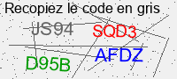 Captcha de sécurité