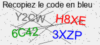 Captcha de sécurité